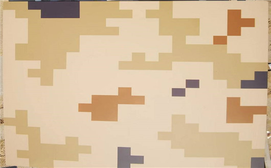 贵州荒漠迷彩漆喷涂